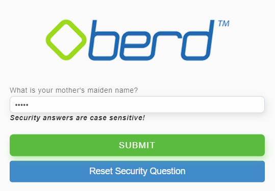 Security question